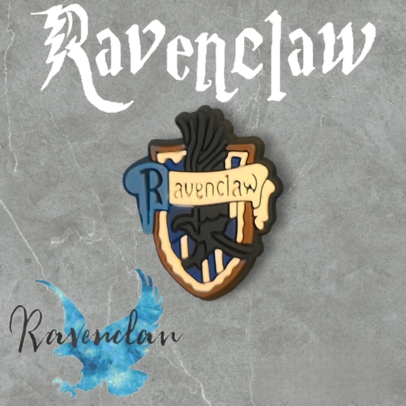 BOGO!! BUNDLE For Discount!!!  Brand New Harry Potter Ravenclaw Croc Charm - Picture 1 of 1